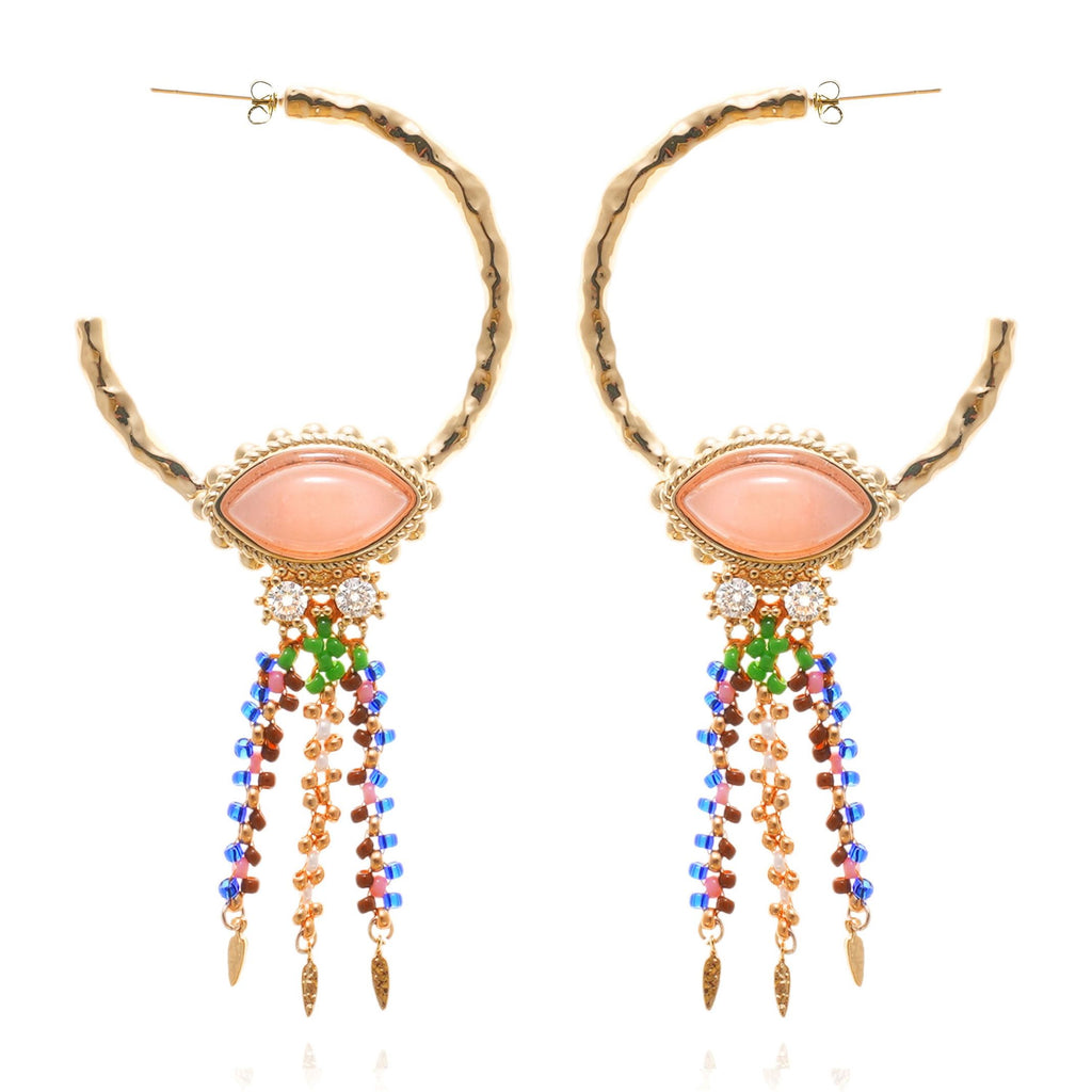 Boucles d'oreilles Pepper Rose Hipanema