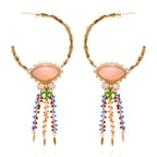 Boucles d'oreilles Pepper Rose Hipanema