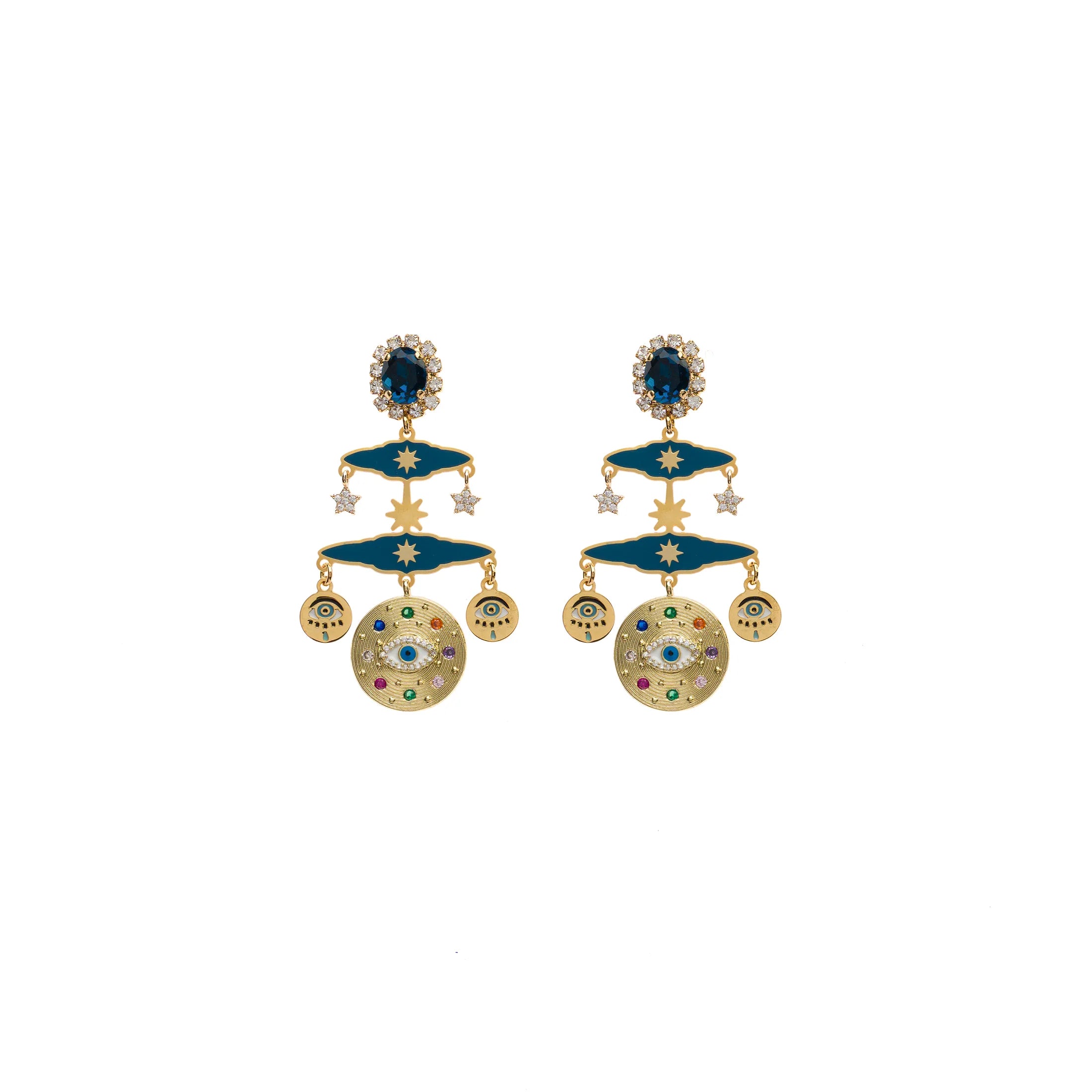 Boucles d'oreilles Gipsy Lions Principessa Glam