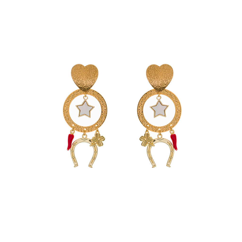 Boucles d'oreilles Magic Circle Principessa Glam