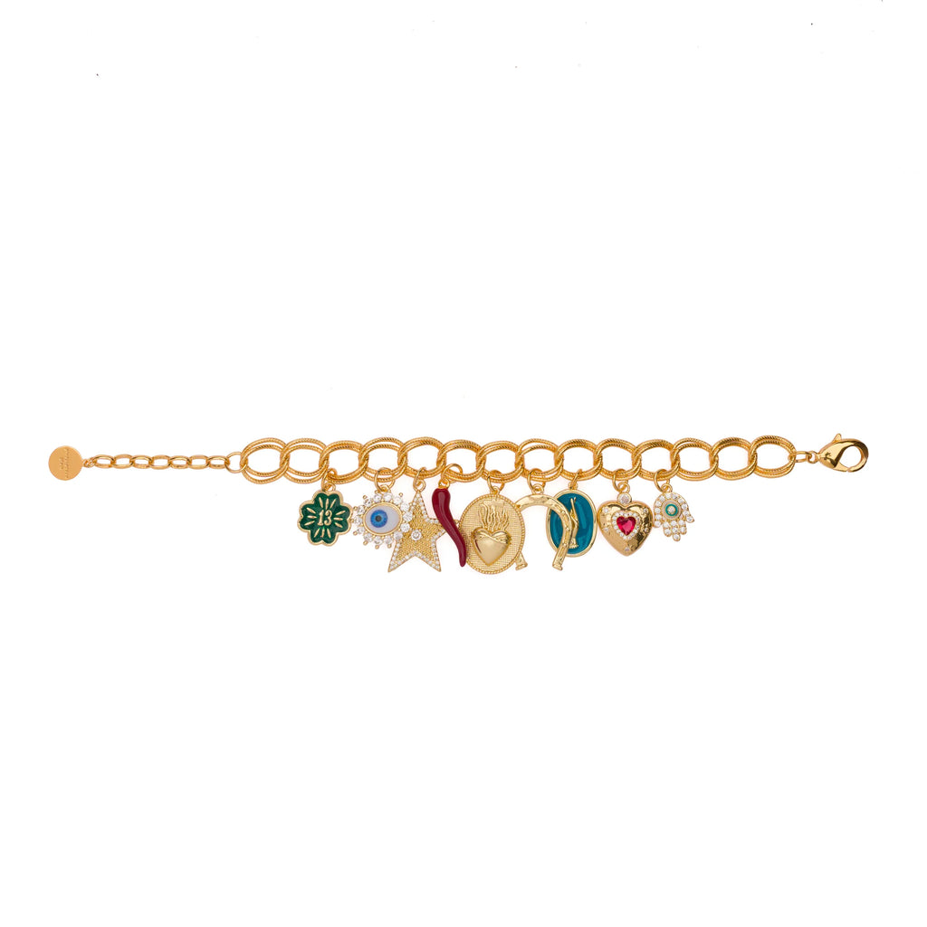 Bracelet Magic multi charms Principessa Glam