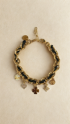 Bracelet Byzance Monsens - Kaki