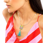Collier Bonito bleu Hipanema