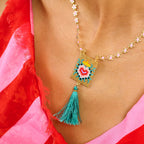 Collier Bonito bleu Hipanema