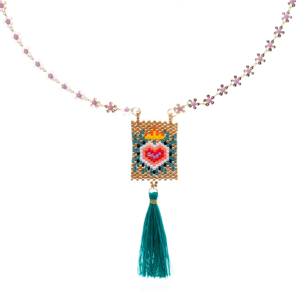 Collier Bonito bleu Hipanema