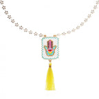 Collier Bonito jaune Hipanema