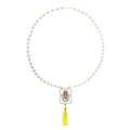 Collier Bonito jaune Hipanema