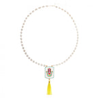 Collier Bonito jaune Hipanema