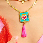Collier Bonito rose Hipanema