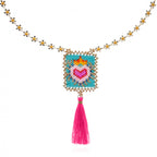 Collier Bonito rose Hipanema