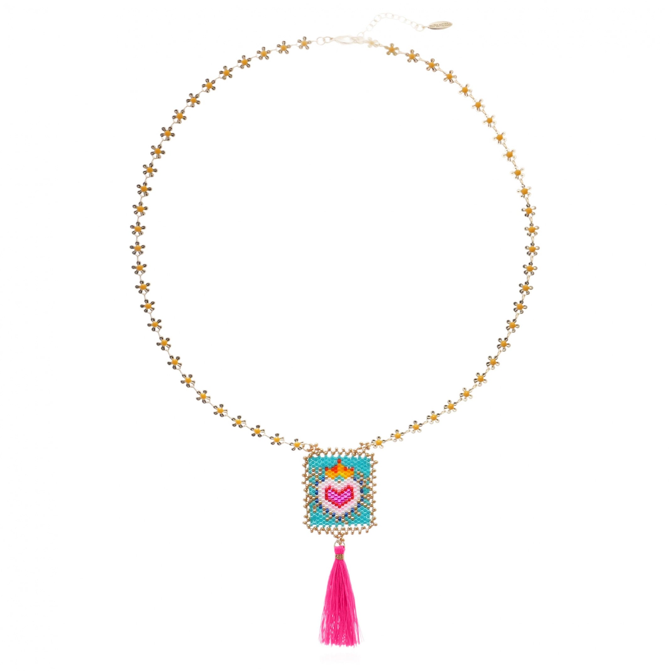 Collier Bonito rose Hipanema
