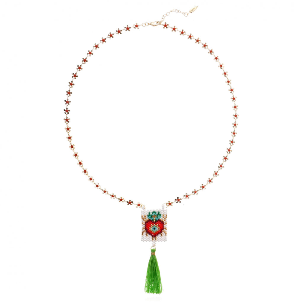 Collier Bonito vert Hipanema