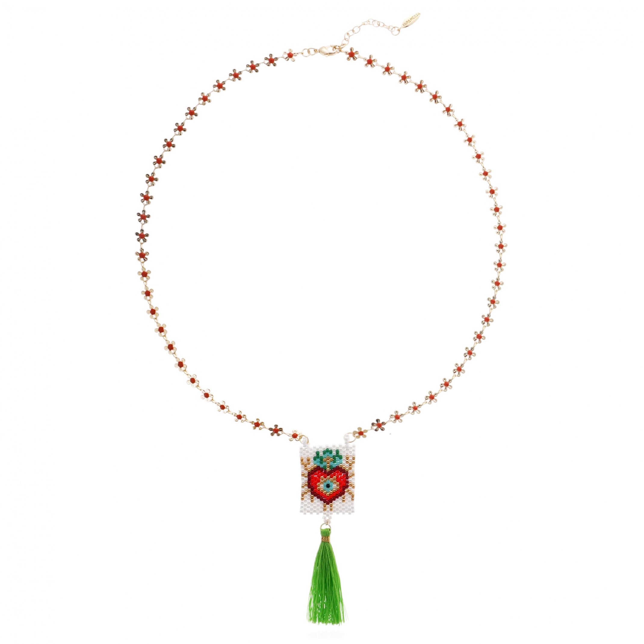 Collier Bonito vert Hipanema