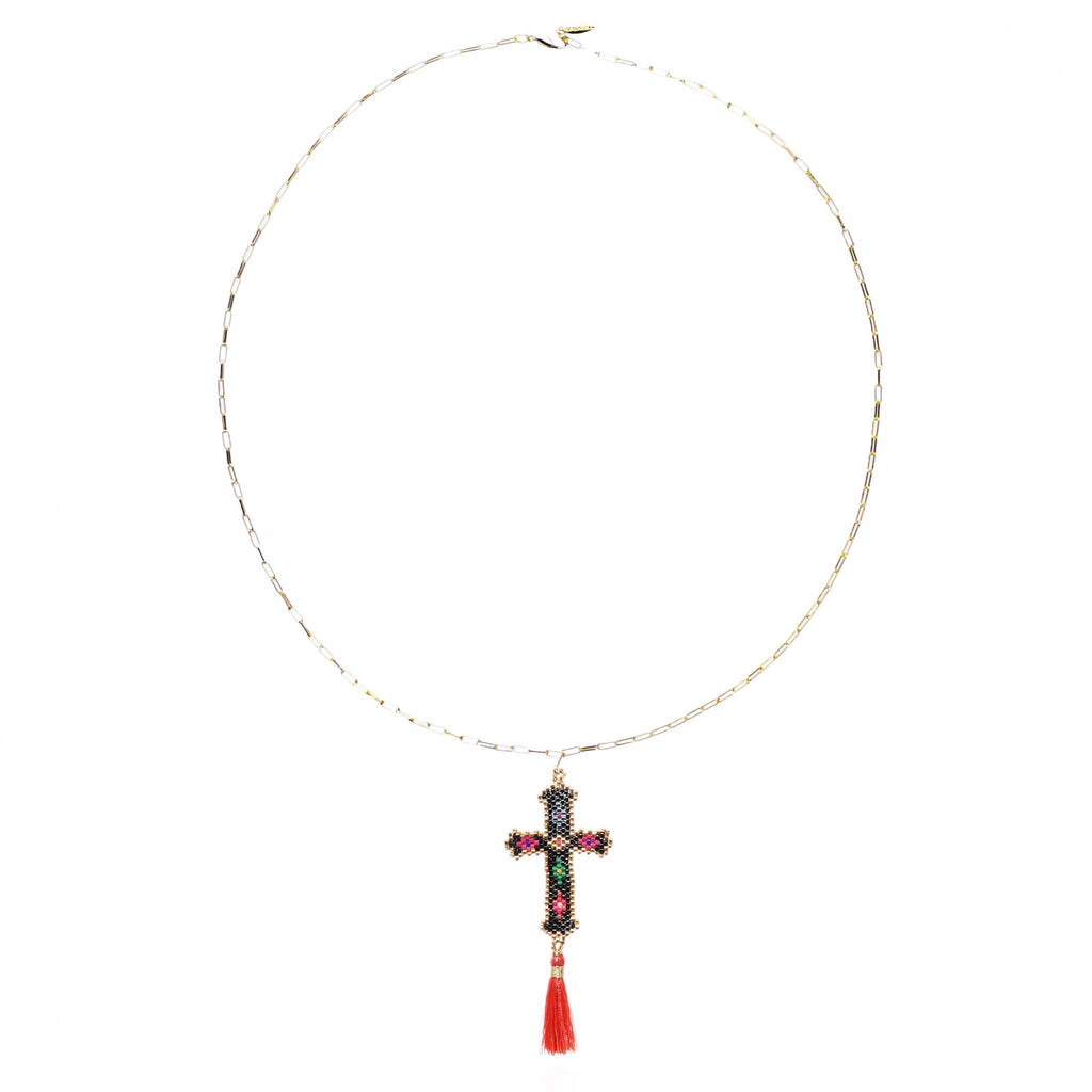 Collier Divina noir Hipanema