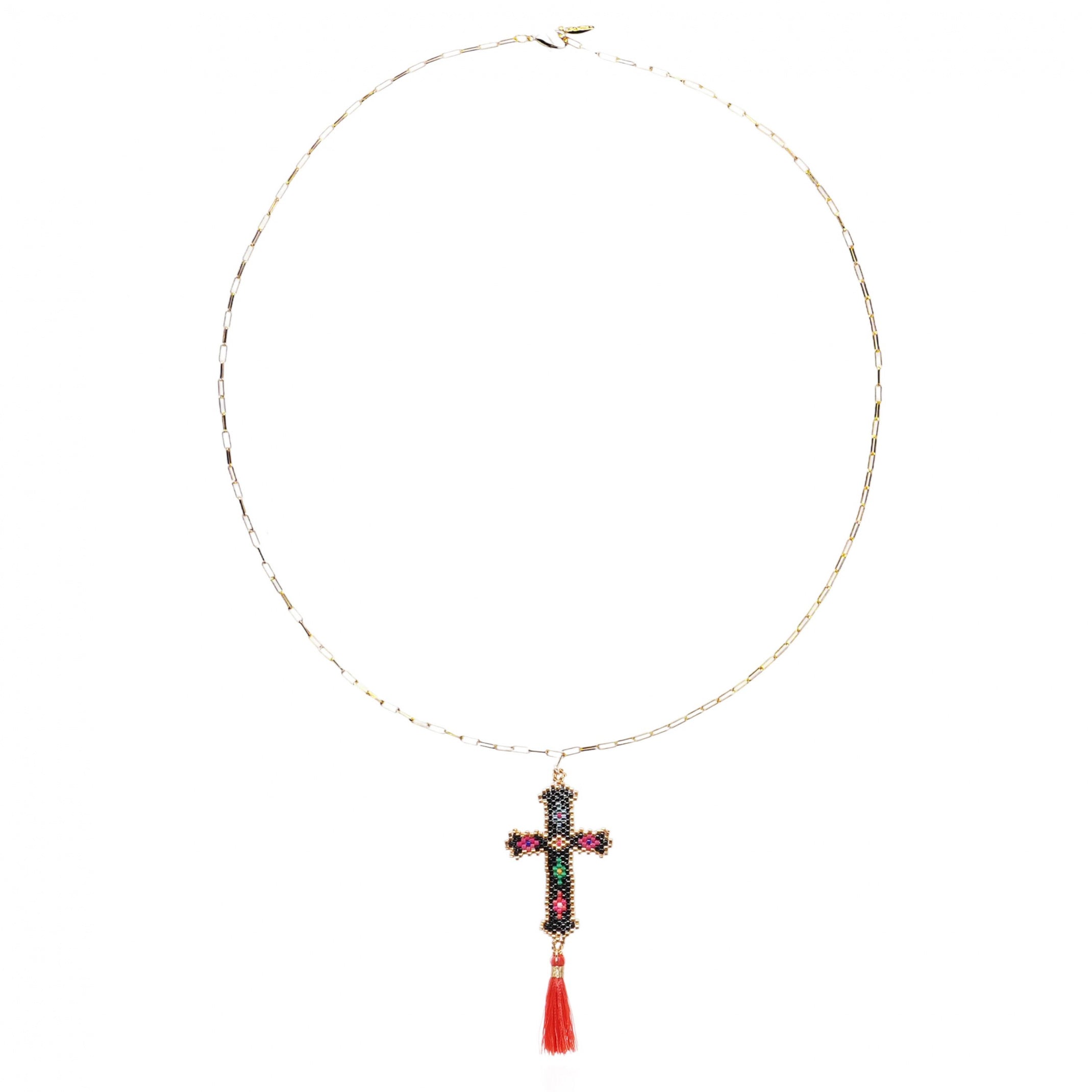 Collier Divina noir Hipanema