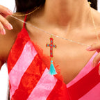 Collier Divina rouge Hipanema