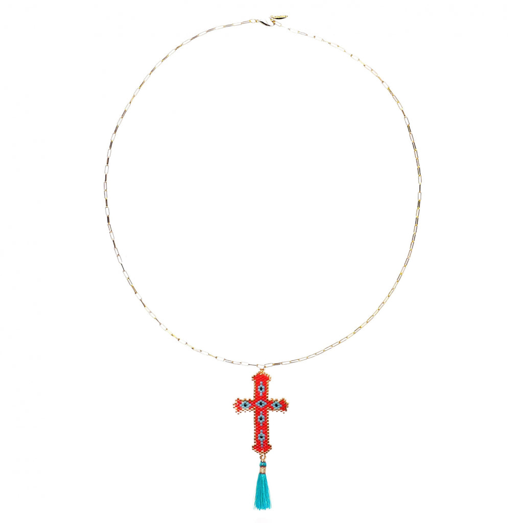 Collier Divina rouge Hipanema