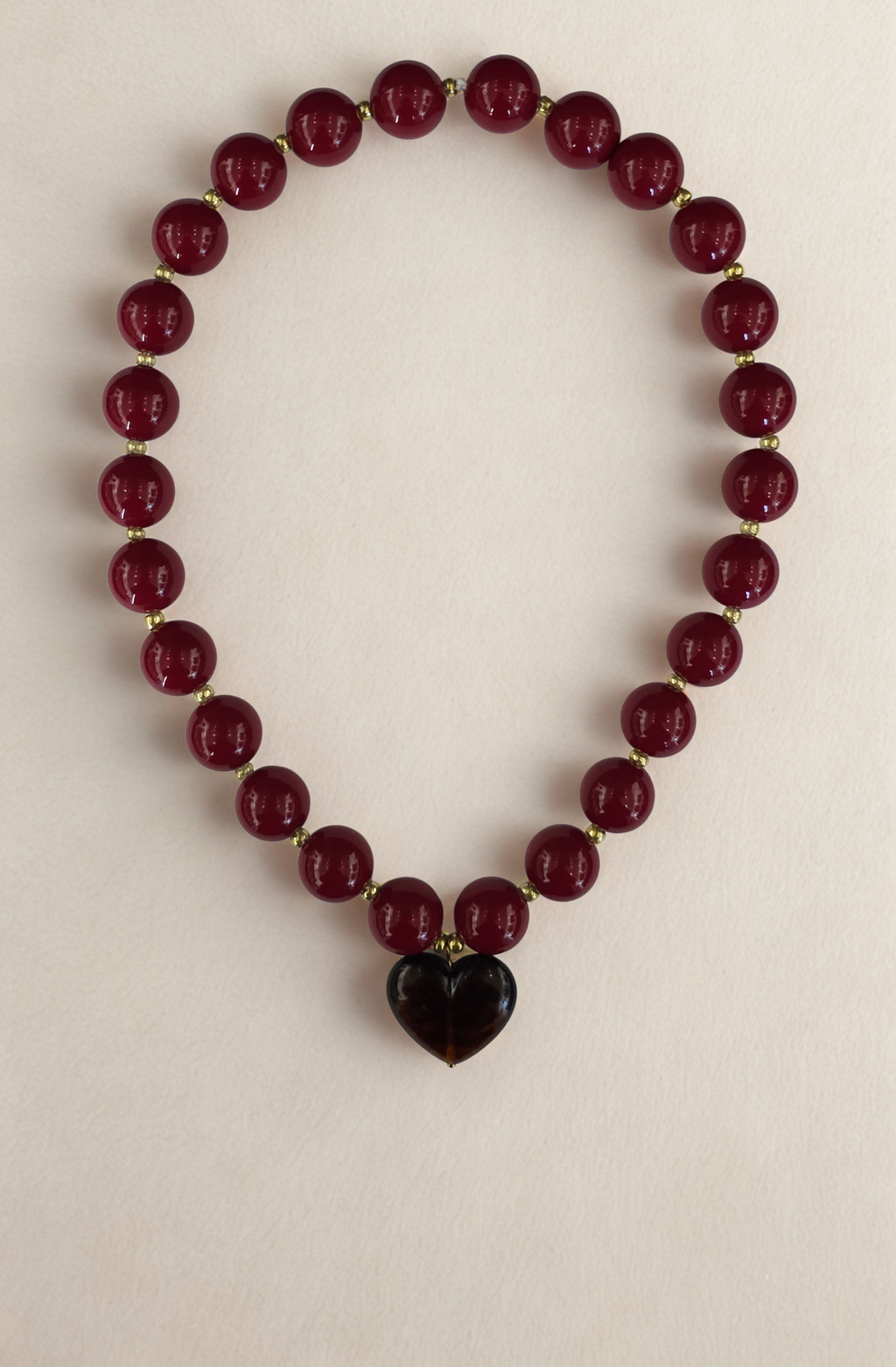 Collier Alma bordeaux Atelier Marpo