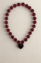 Collier Alma bordeaux Atelier Marpo