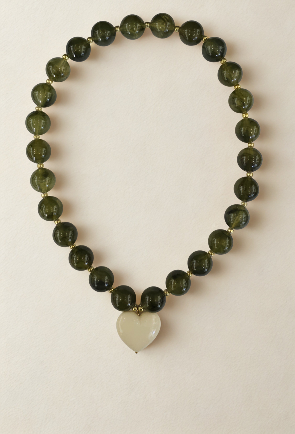 Collier Alma kaki Atelier Marpo