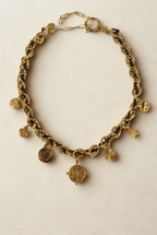 Collier Byzance Monsens - Taupe