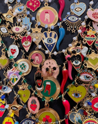 Collier Magic multi charms rose Principessa Glam