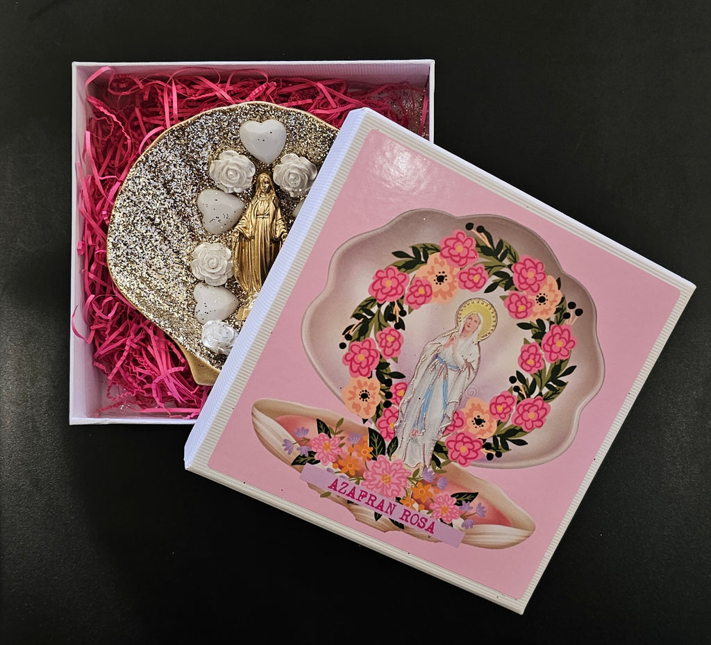 Coquille Vierge Azafran Rosa