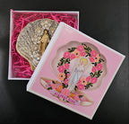 Coquille Vierge Azafran Rosa