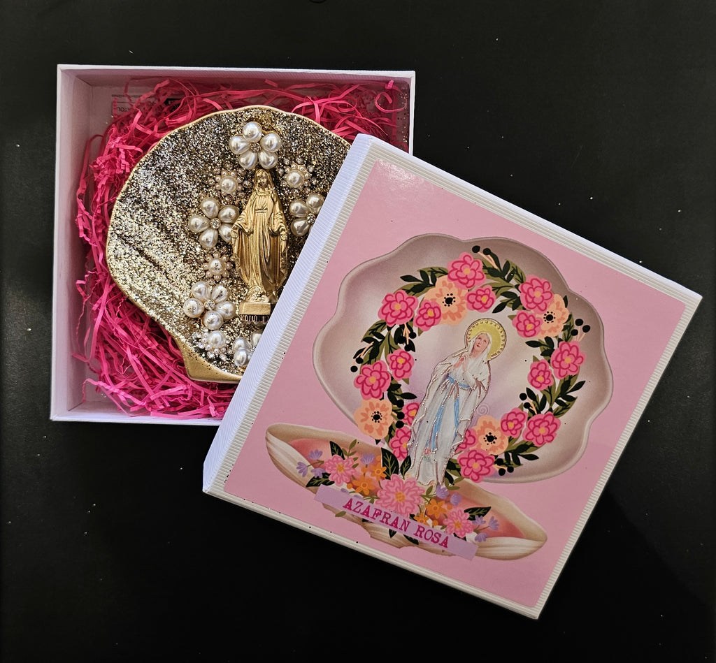 Coquille Vierge Azafran Rosa