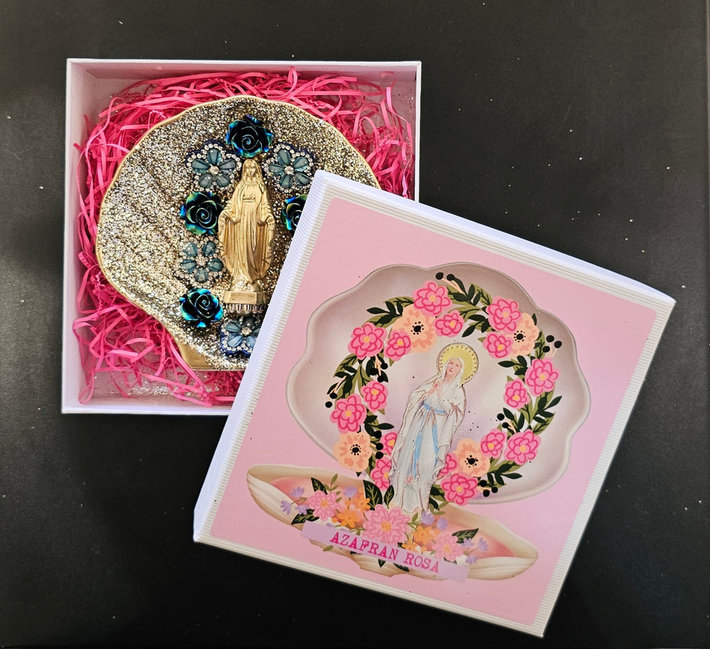 Coquille Vierge Azafran Rosa