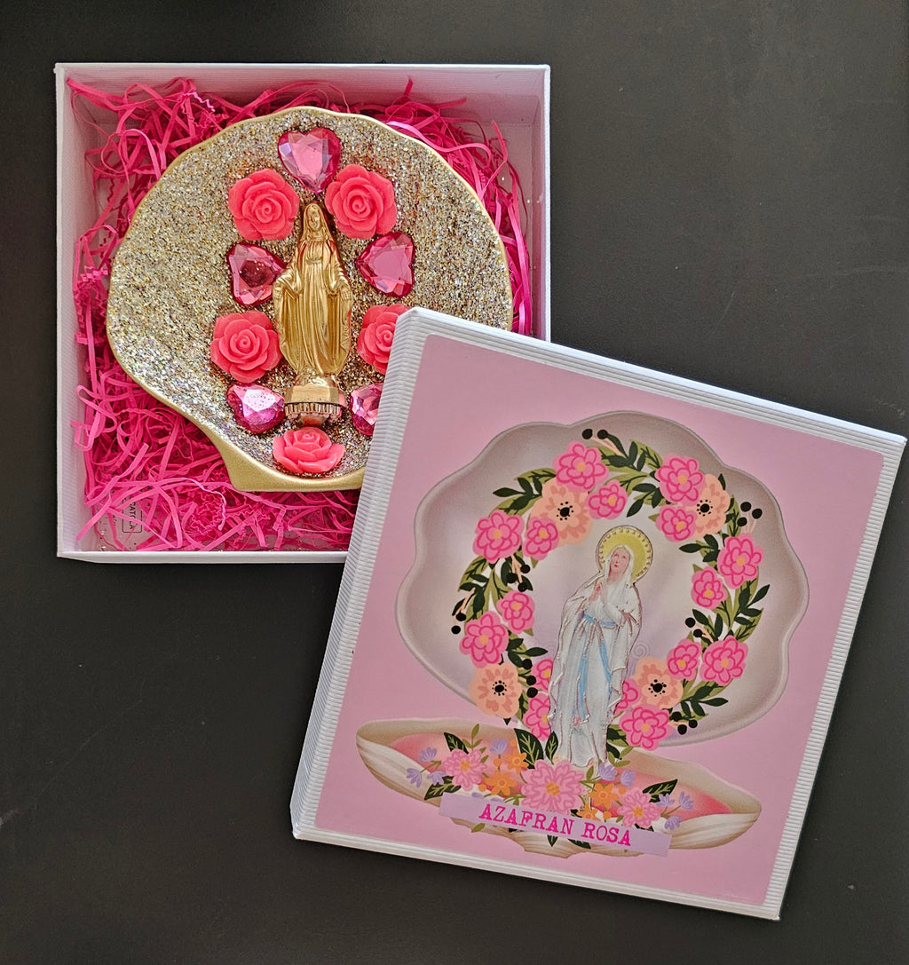 Coquille Vierge Azafran Rosa