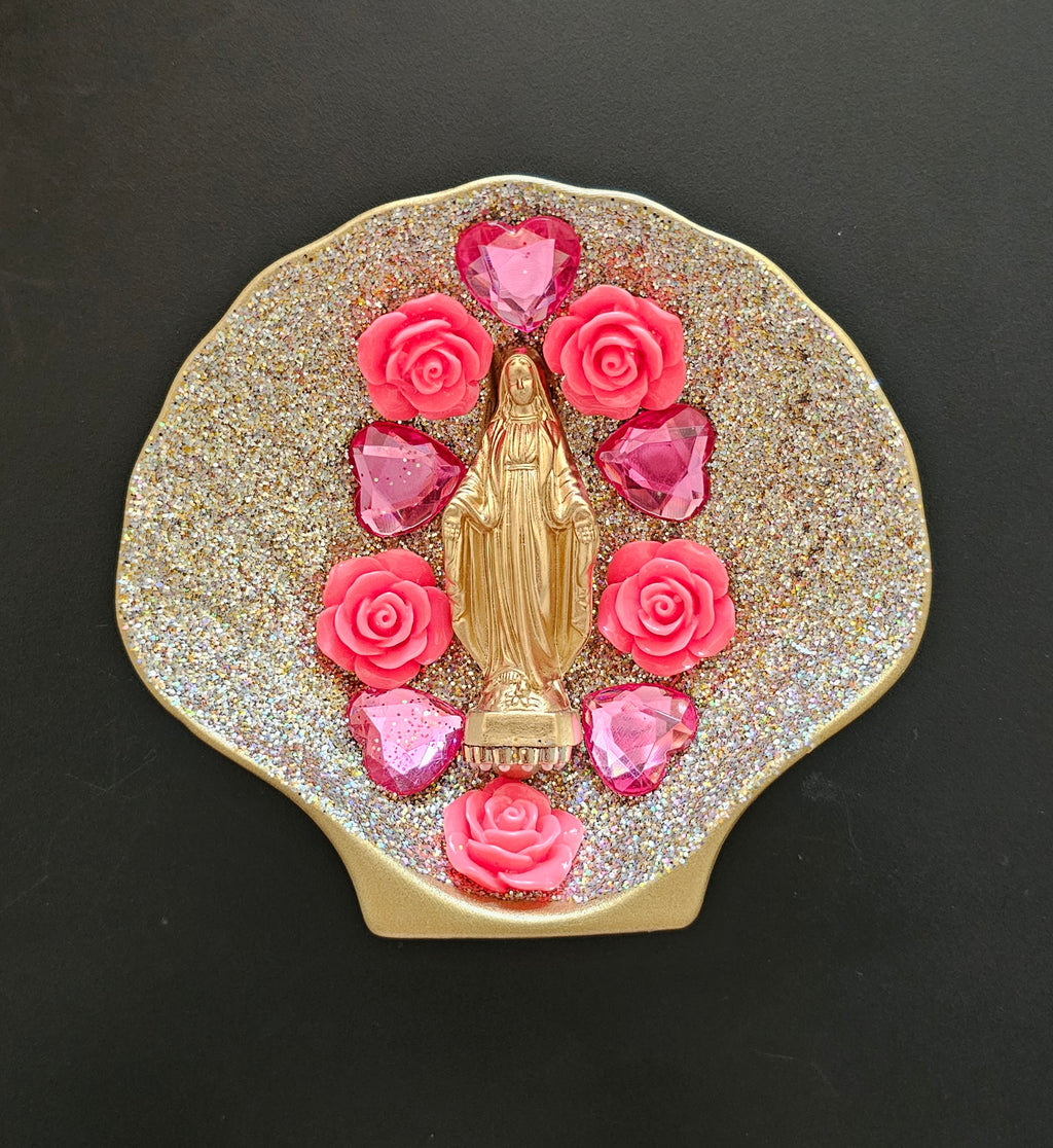 Coquille Vierge Azafran Rosa
