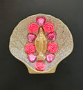 Coquille Vierge Azafran Rosa