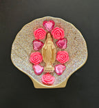 Coquille Vierge Azafran Rosa