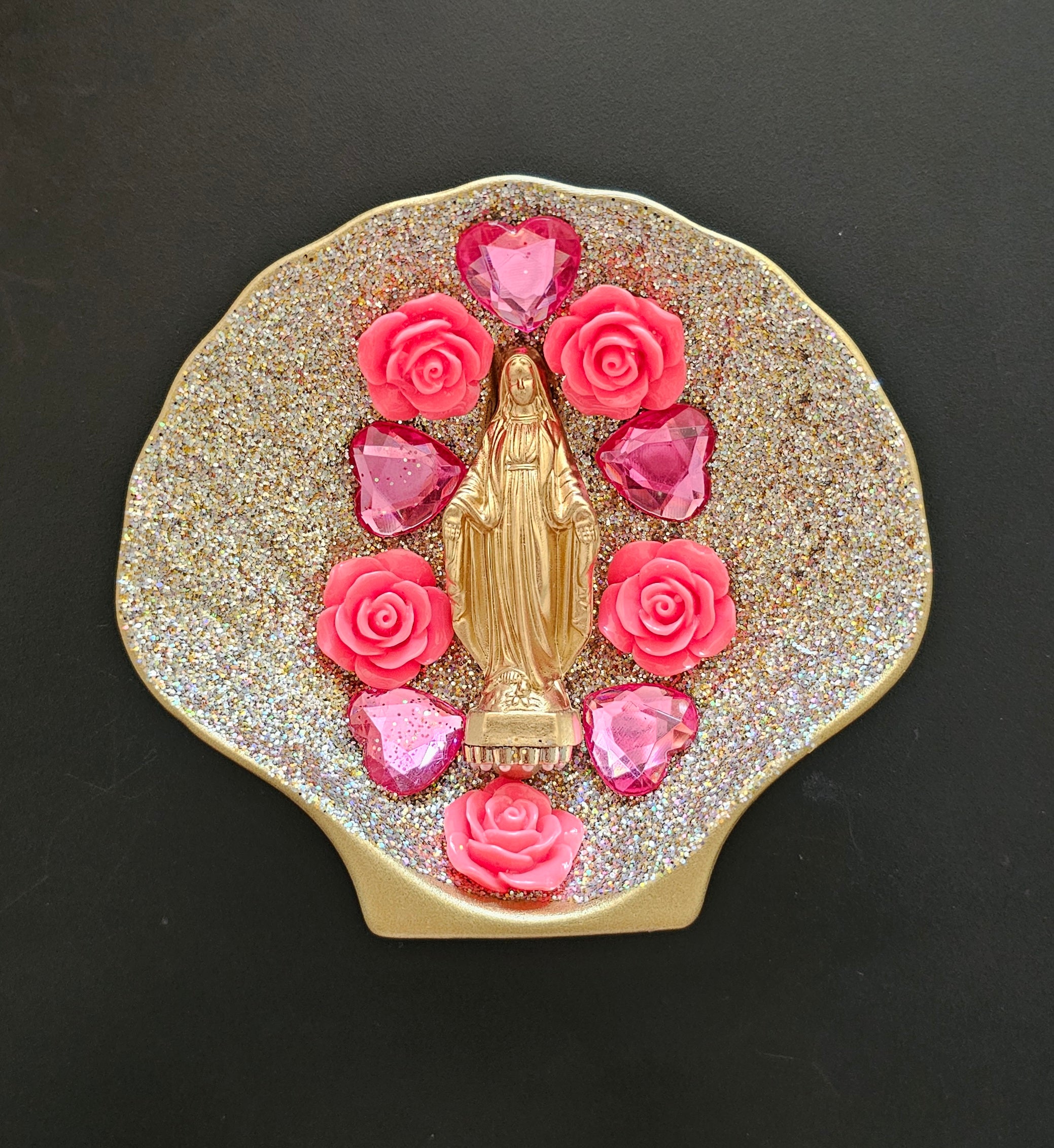 Coquille Vierge Azafran Rosa
