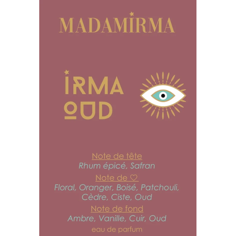 Parfum Irma Oud Madamirma - 100ml