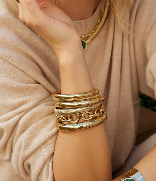 Bracelet Jonc Carline zag