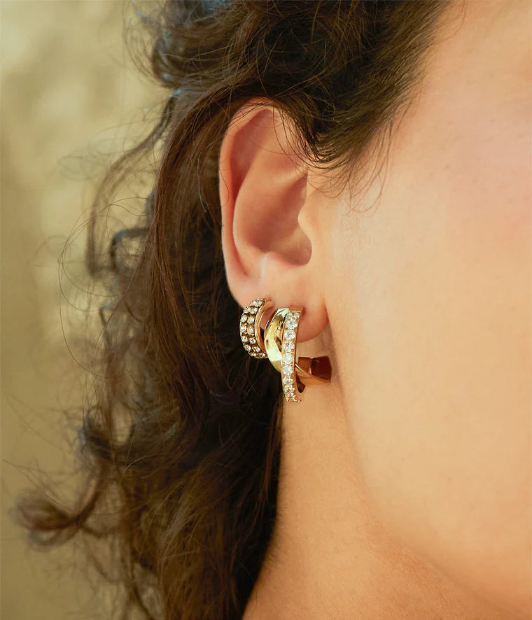 Boucles d'oreilles Téva ZAG