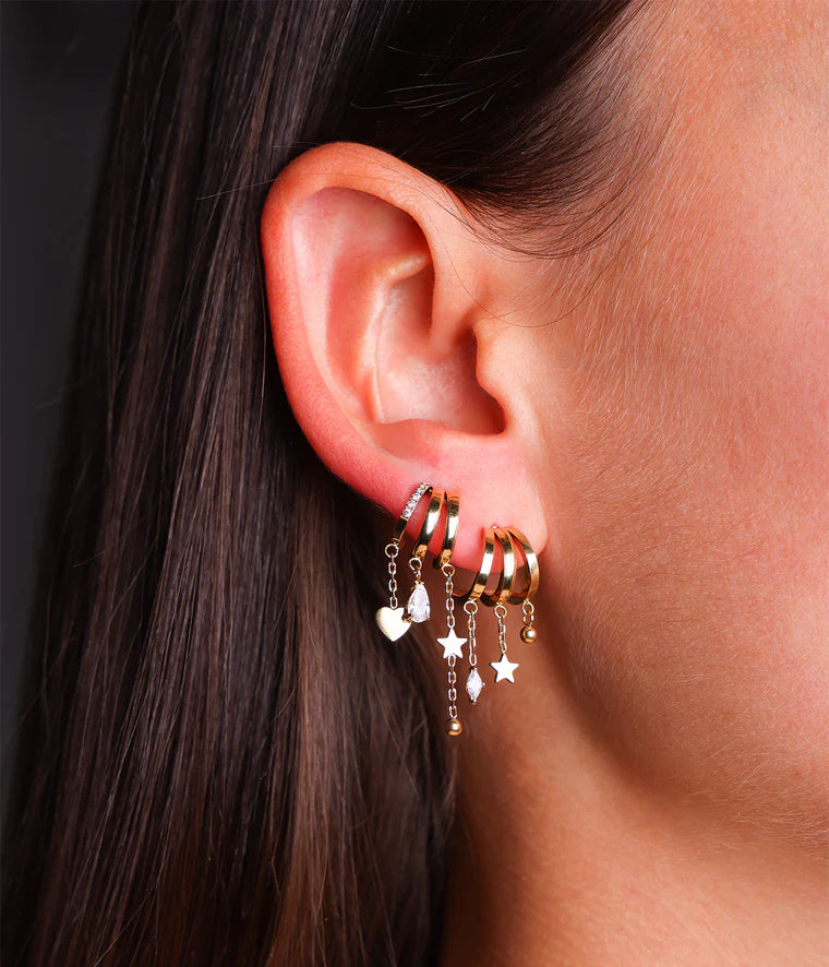 Boucles d'oreilles Beatriz ZAG