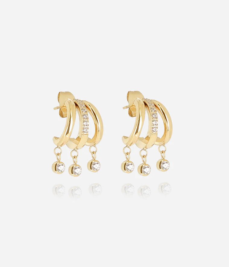 Boucles d'oreilles Silvia ZAG
