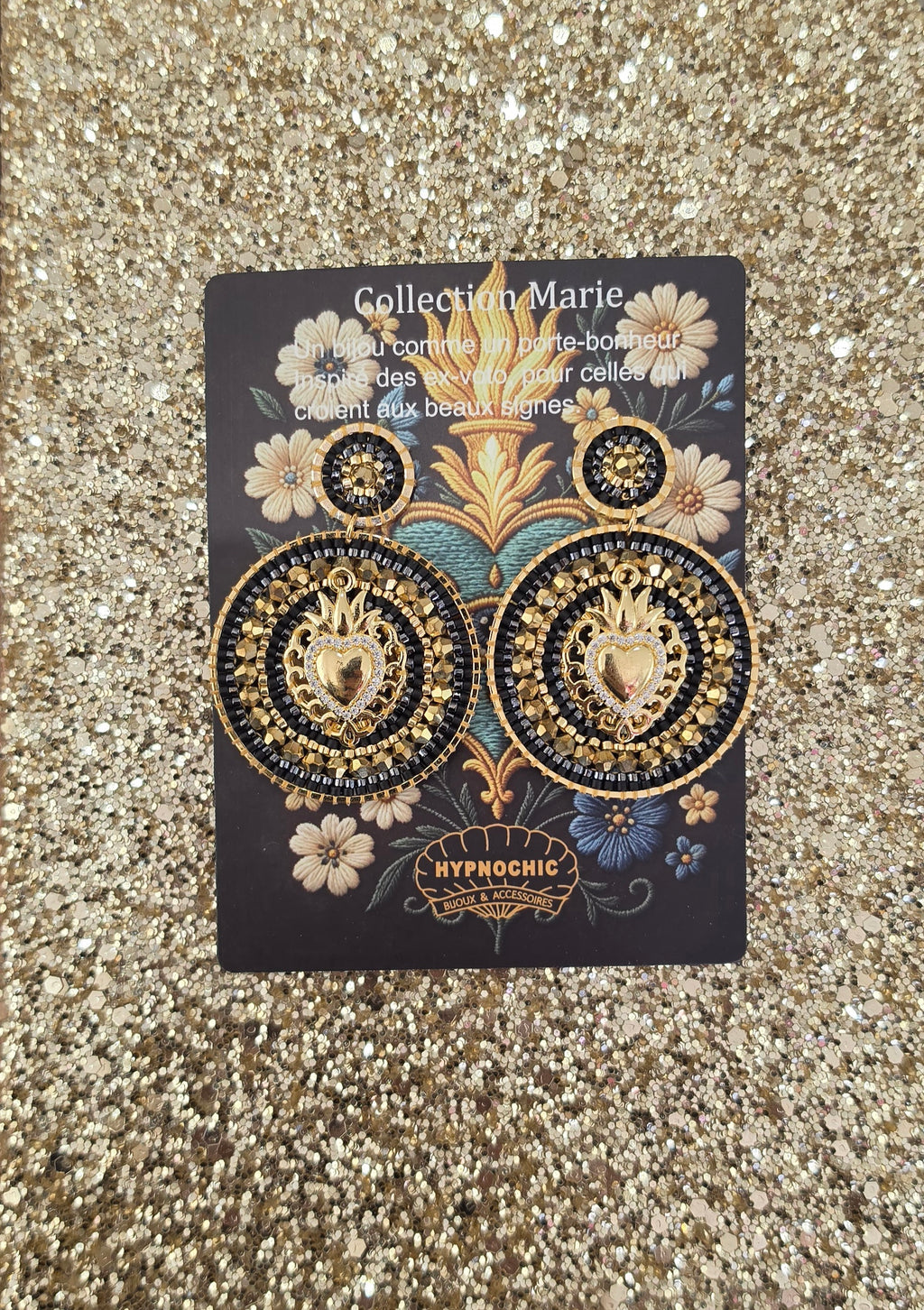 Boucles d'oreilles Marie Hypnochic