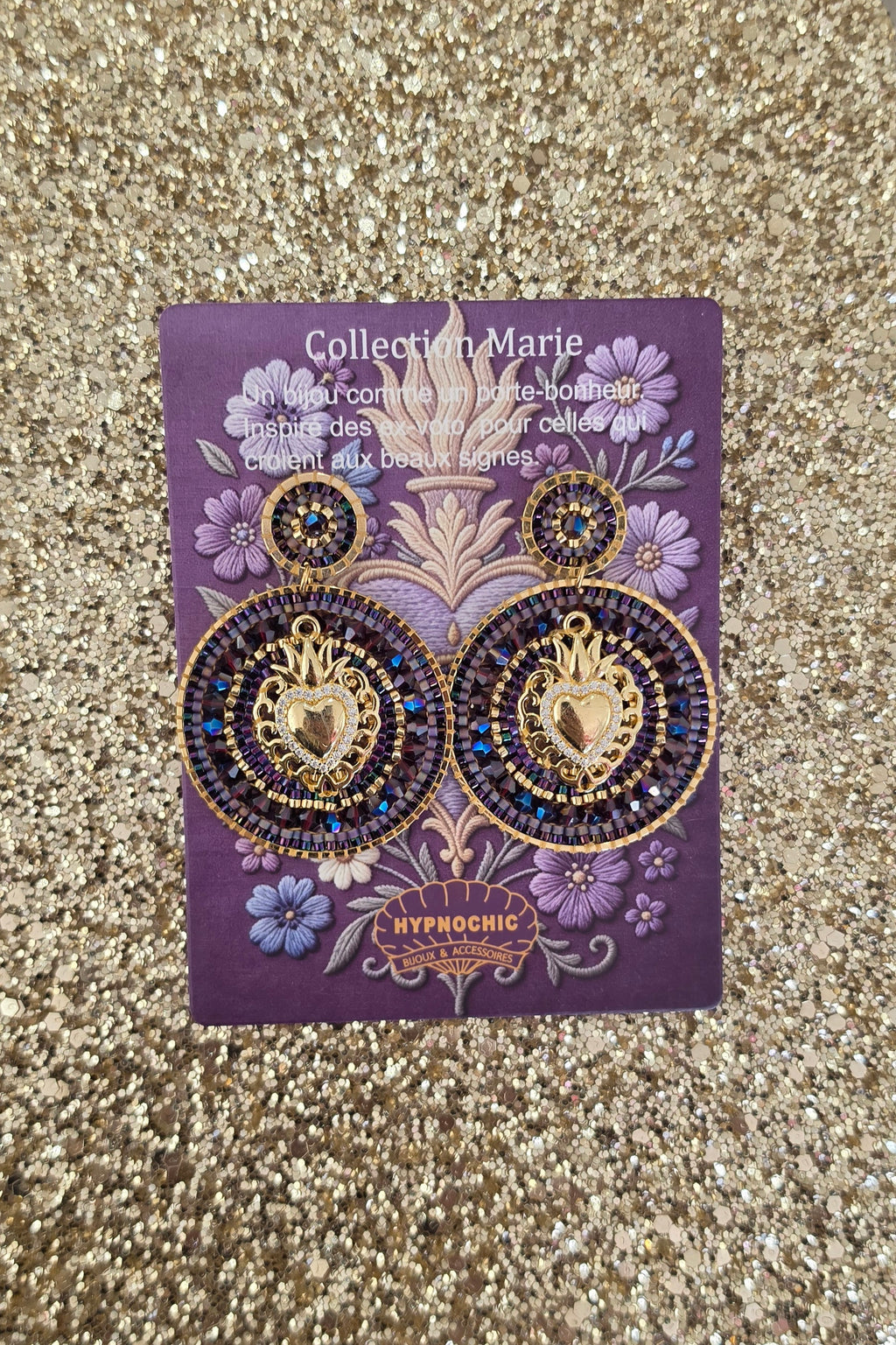 Boucles d'oreilles Marie Hypnochic