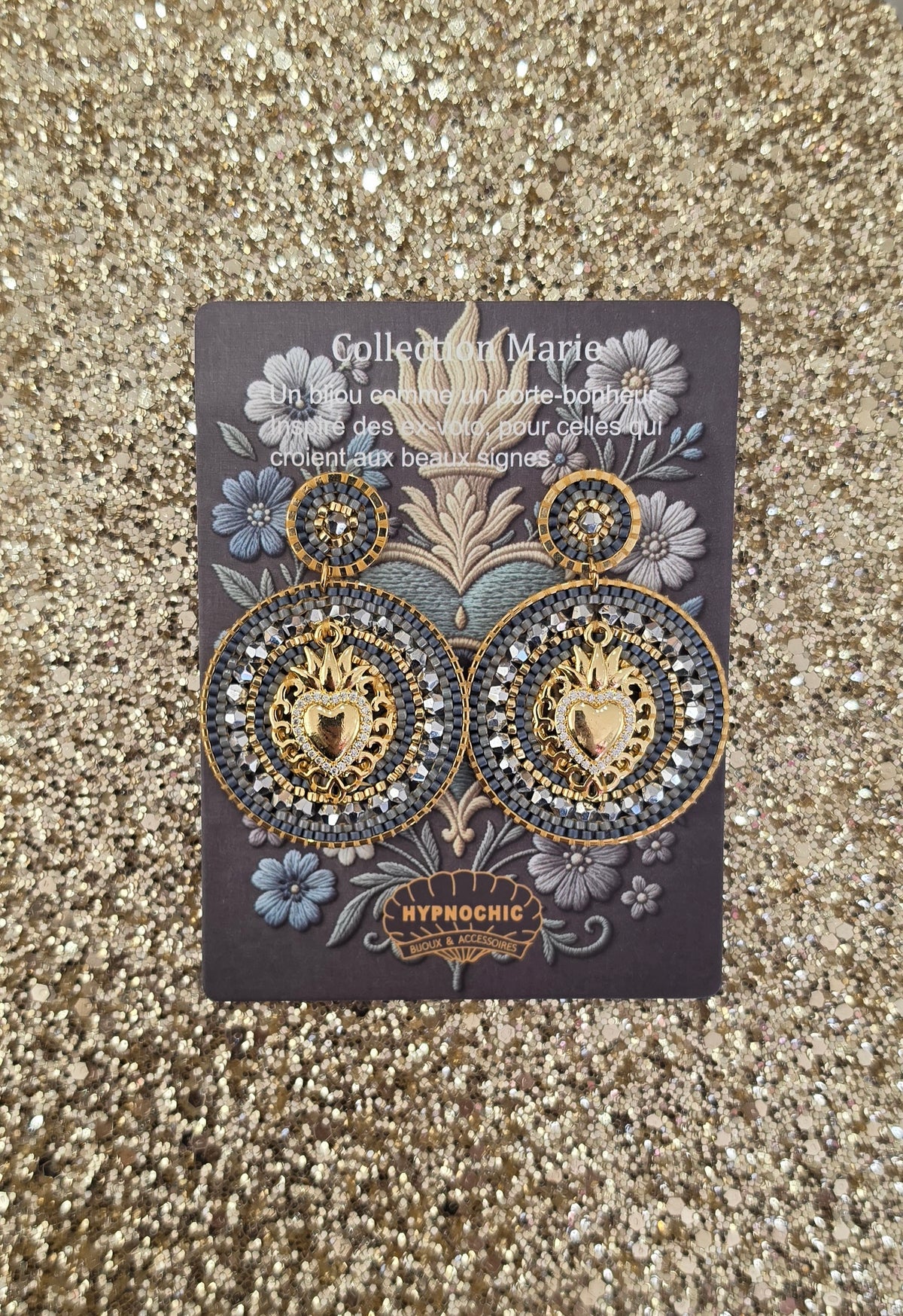 Boucles d'oreilles Marie Hypnochic